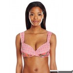 Profile Blush by Gottex Women's Japanika D Cup Underwire Bikini Top Coral B01MAY8FW6
